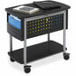 Safco Scoot Mobile File Cart - 5370BL