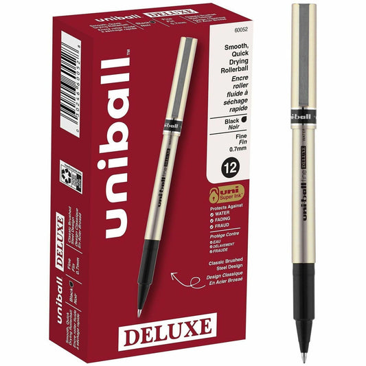 uniball Deluxe Rollerball Pens