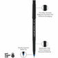 uniball Onyx Rollerball Pens - 60145