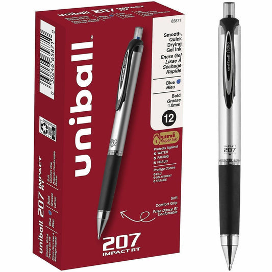 uniball 207 Impact Retractable Gel Pens