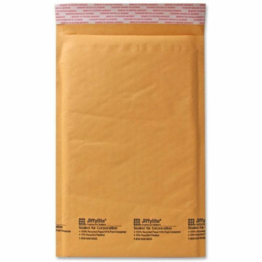 Jiffylite&reg; Cushioned Mailers #1, 7-1/4" x 10-3/4"" 100/cse