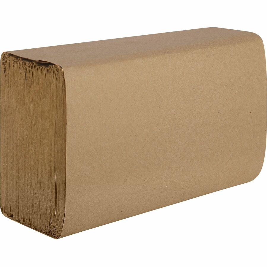Genuine Joe Paper Towel Single fold 250 sheets Natural - 21020