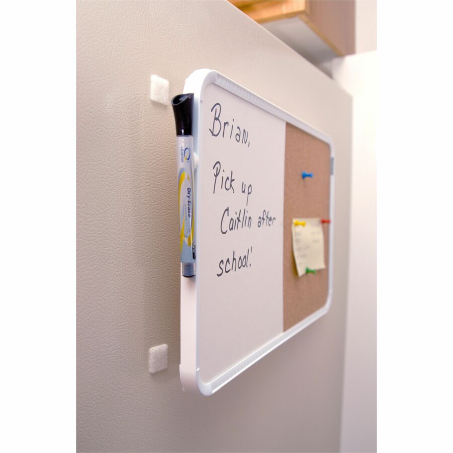 VELCRO&reg; Sticky Back 7/8in Squares White 12 ct - 90073