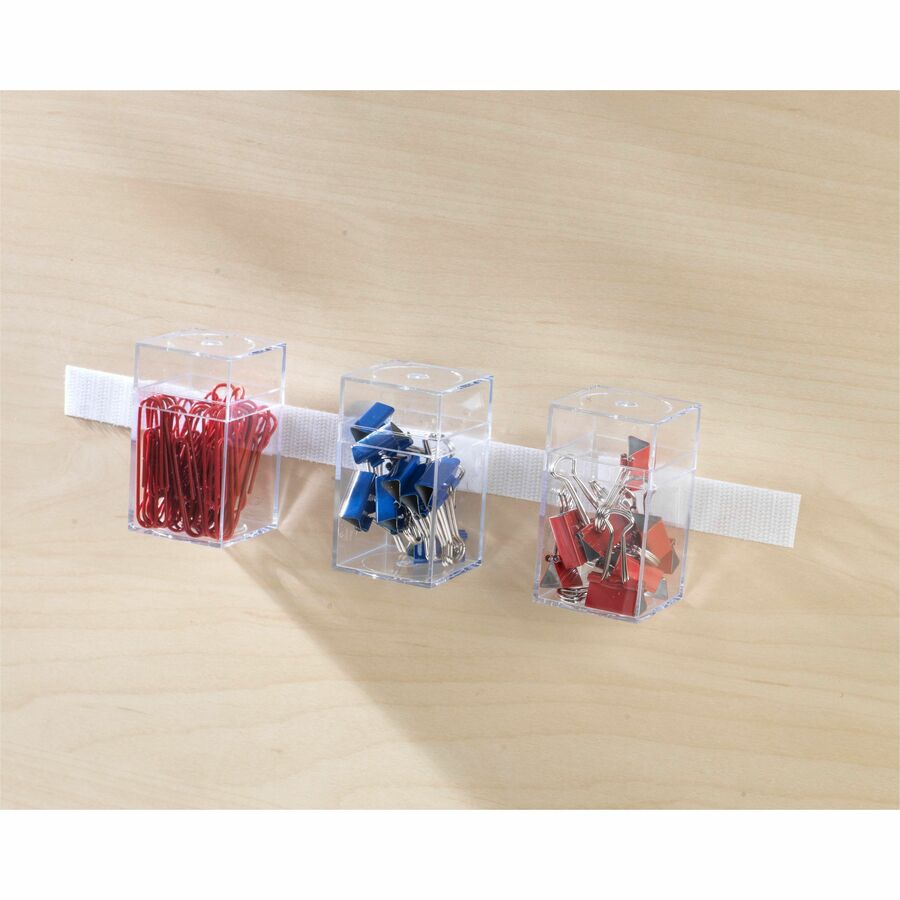VELCRO&reg; Sticky Back 7/8in Squares White 12 ct - 90073