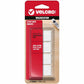VELCRO&reg; Sticky Back 7/8in Squares White 12 ct