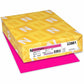 Astrobrights Color Card Stock - Fireball Fuchsia
