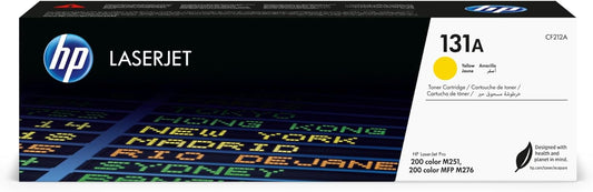 HP 131A (CF212A) Original Toner Cartridge - Single Pack - Yellow - CF212A