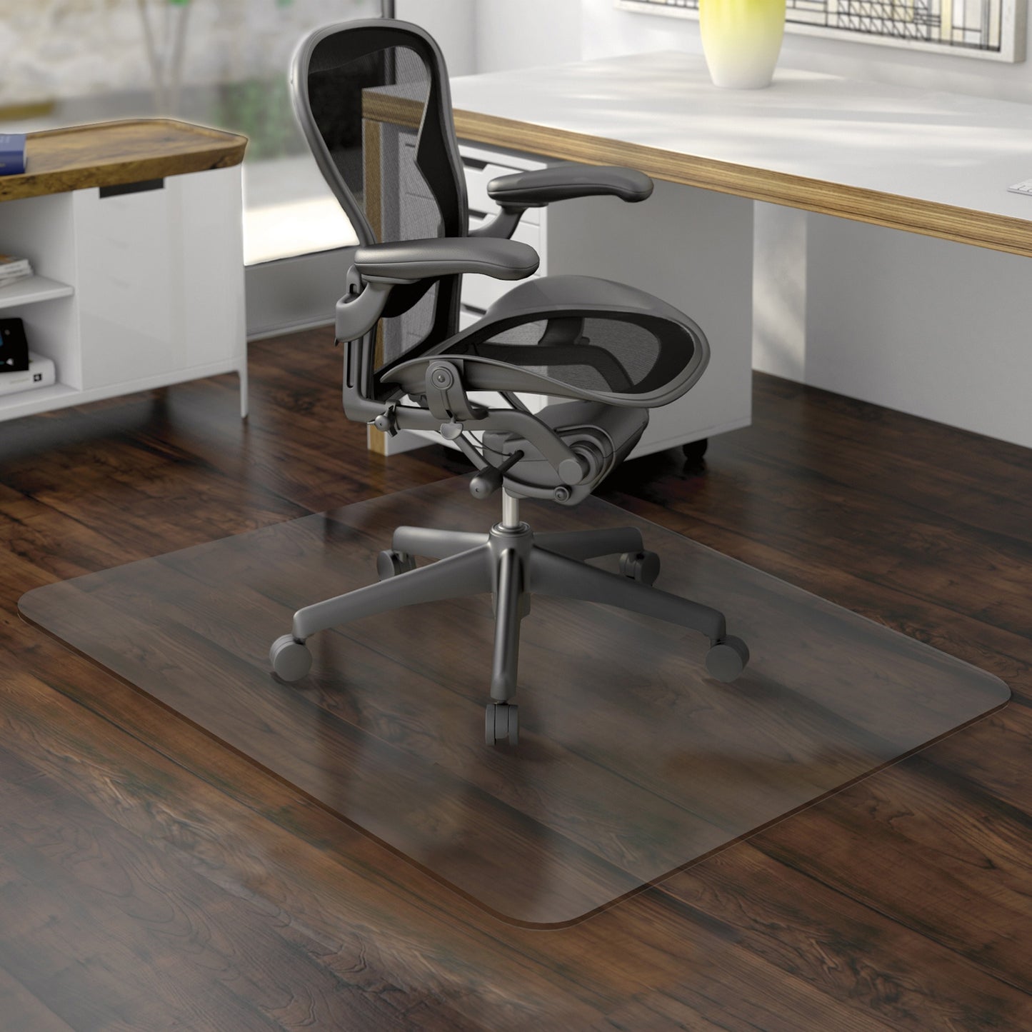 Deflecto Non-studded Hard Floor Chairmats