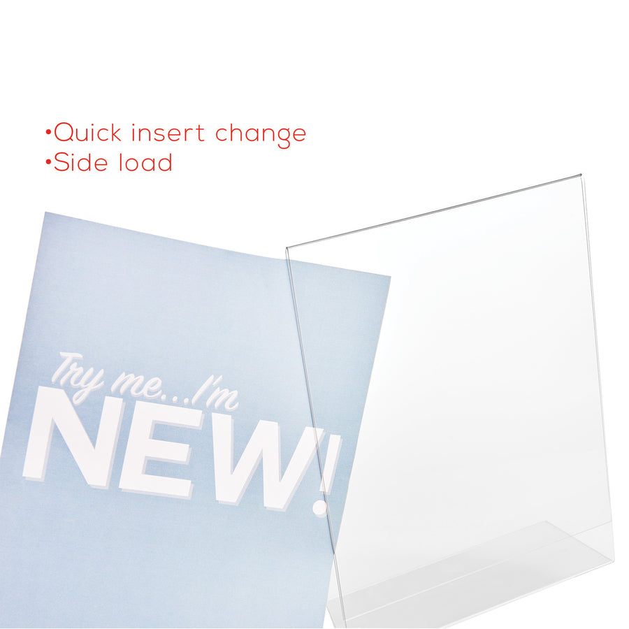 SIGNHOLDER DESKTP 8.5"x11" *CR