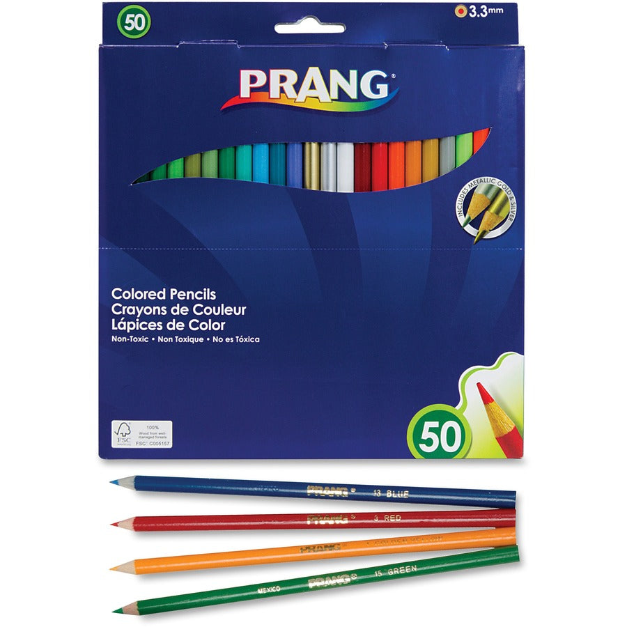 PENCIL, PRANG COLOR 7" AT*50st