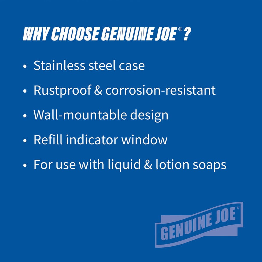 Genuine Joe Liquid/Lotion Soap Dispenser - 02201