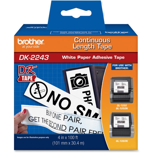 Brother DK2243 Continuous Length Paper Labels