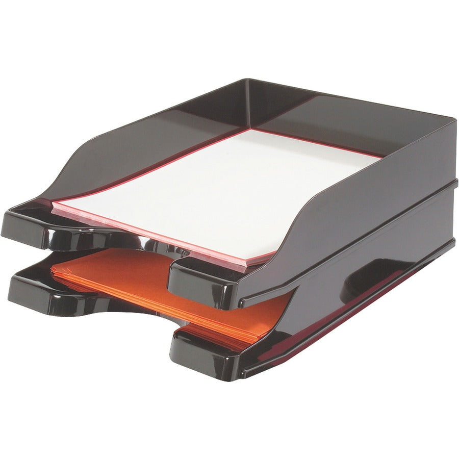 DOCUTRAY, 9.75Wx2.6Hx13.25D*BK