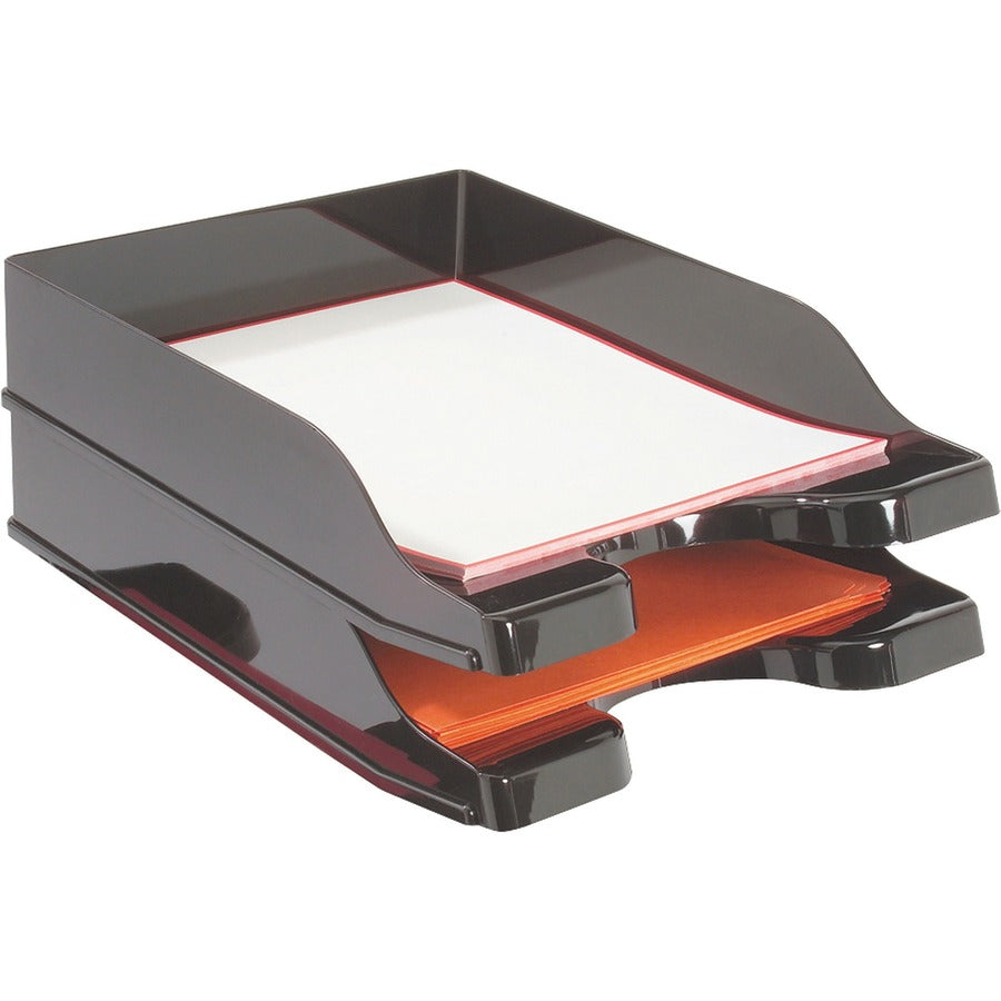 DOCUTRAY, 9.75Wx2.6Hx13.25D*BK