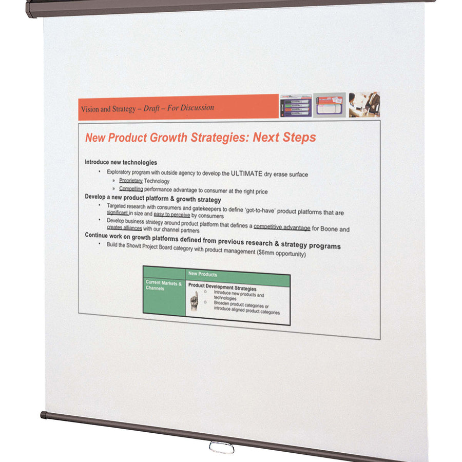 Quartet Manual Projection Screen - 670S