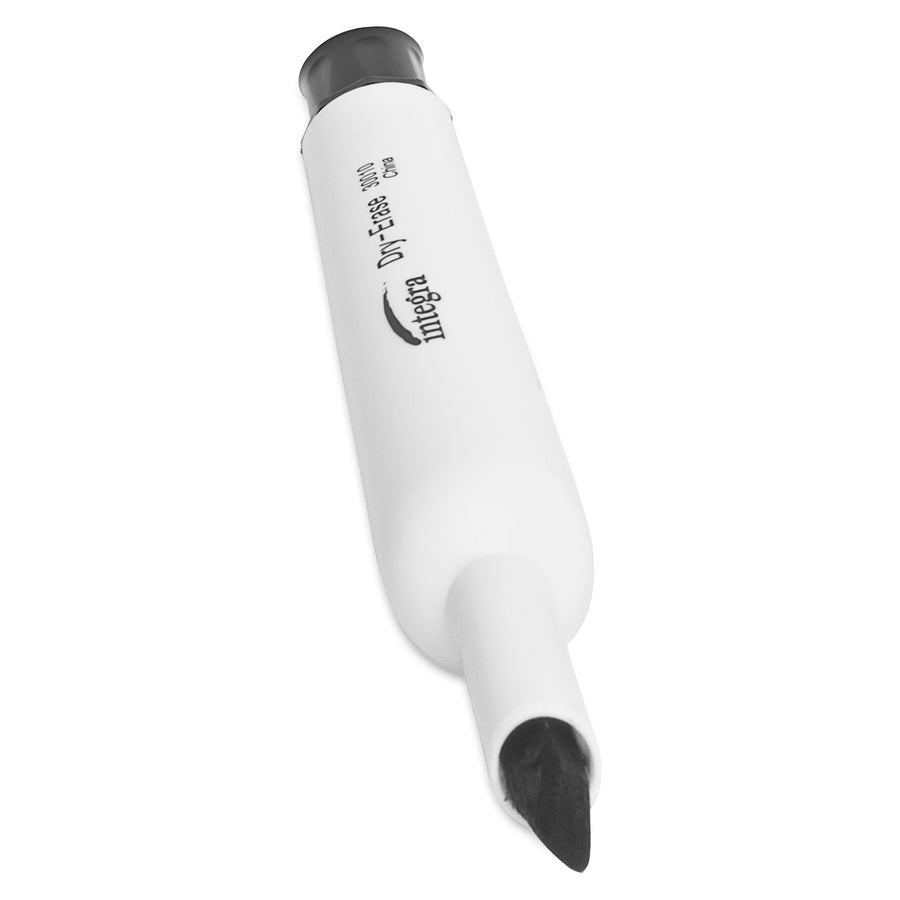 MARKER DRYERASE CHIS BLK*12/BX