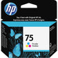 HP 75 Original Ink Cartridge - Single Pack