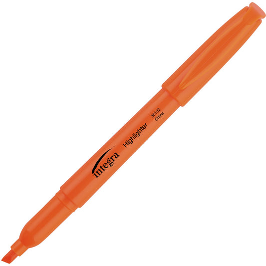 Integra Pen Style Fluorescent Highlighters