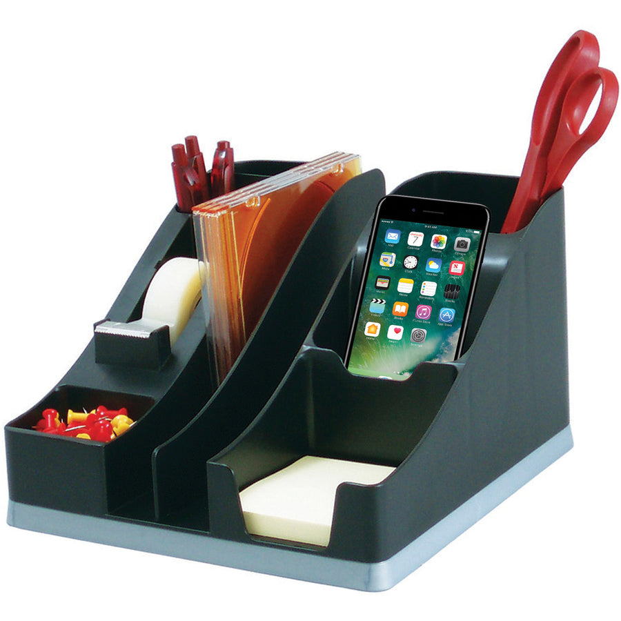 CADDY,DESK,ALL IN ONE,BK