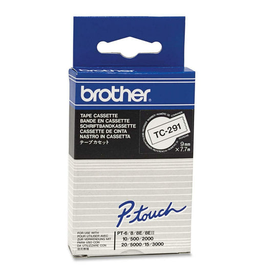 Brother P-Touch TC291 Laminated Tape