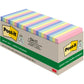 Post-it&reg; Greener Notes Cabinet Pack - Sweet Sprinkles Color Collection