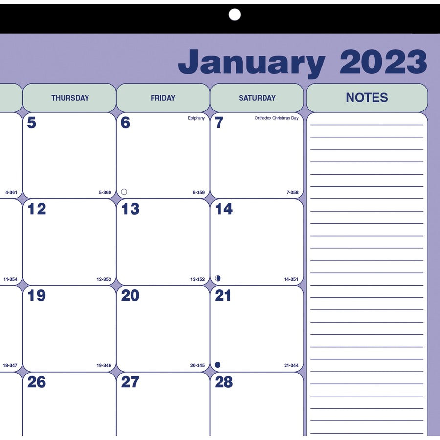 Blueline&reg; Monthly Desk/Wall Calendars - C181731