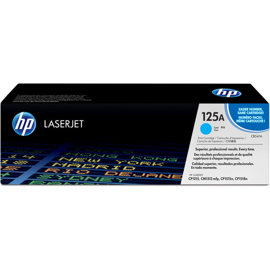 HP 125A (CB541A) Original Toner Cartridge - Single Pack - Cyan