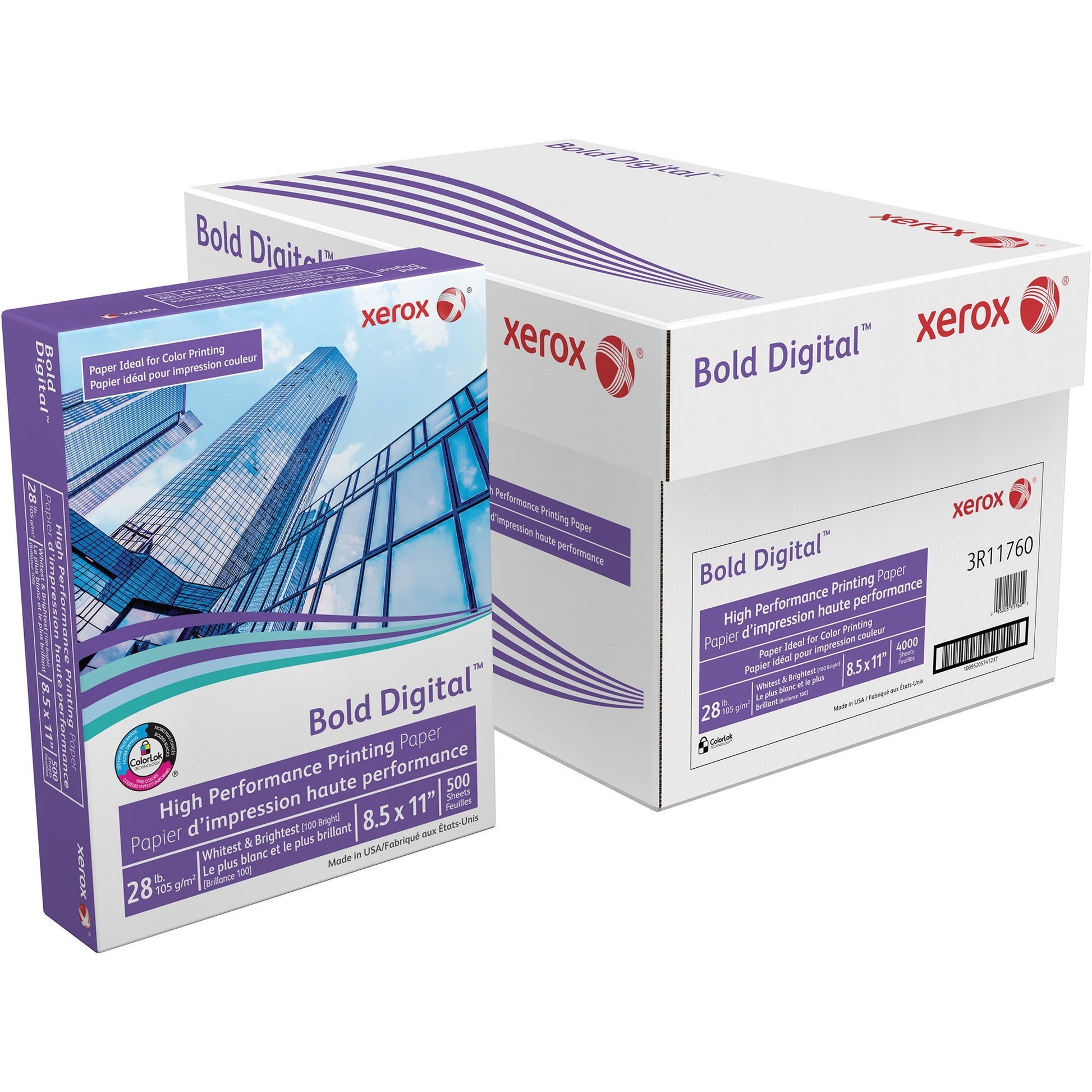 Xerox Color Xpressions Laser Copy & Multipurpose Paper - White