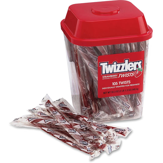 Twizzlers Hershey Co. Strawberry Candy Twists