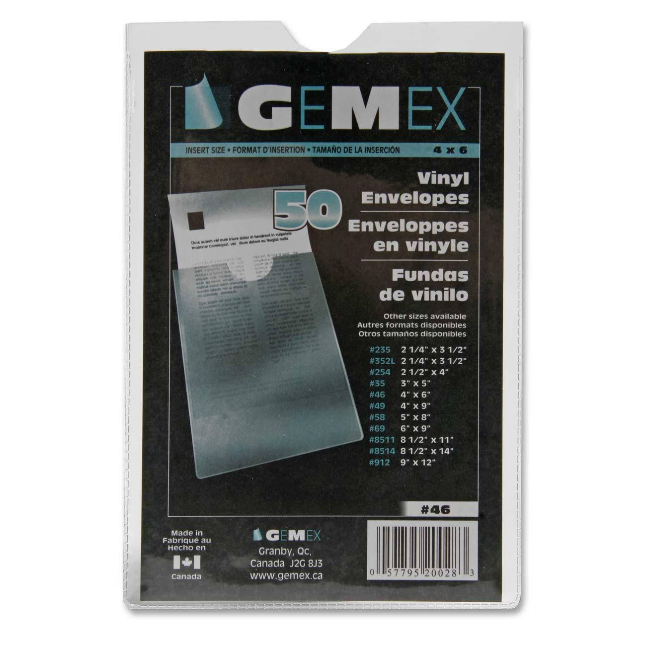 Gemex Vinyl File Pocket