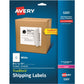 Avery&reg; Shipping Labels, TrueBlock(R) Technology, Permanent Adhesive, 8-1/2" x 11" , 25 Labels (5265)