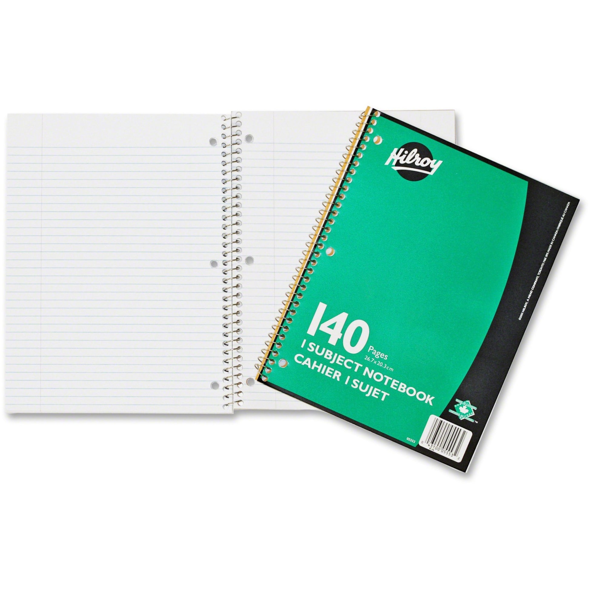 Hilroy Executive Coil One Subject Notebook