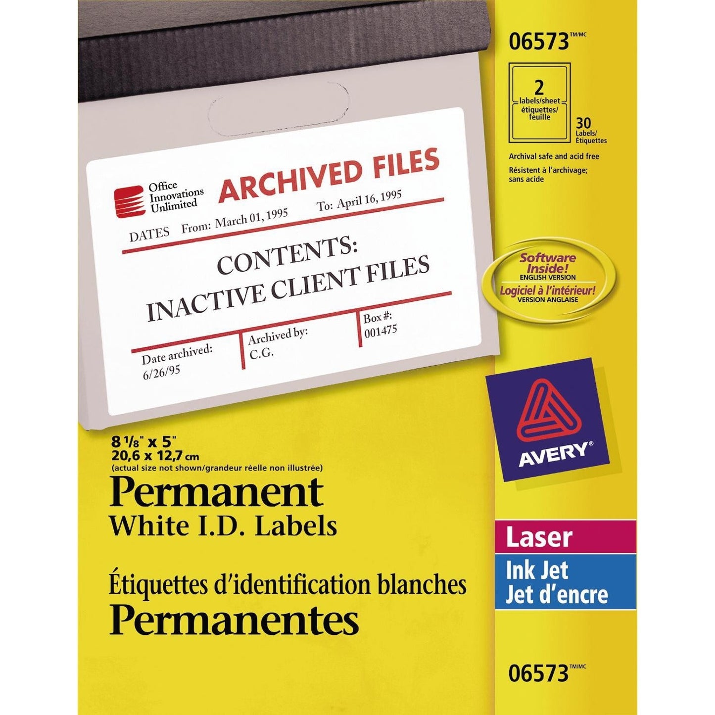 Avery&reg; Identification Label