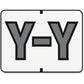 FILE LABEL* Y - WHT/GRY*240/PK