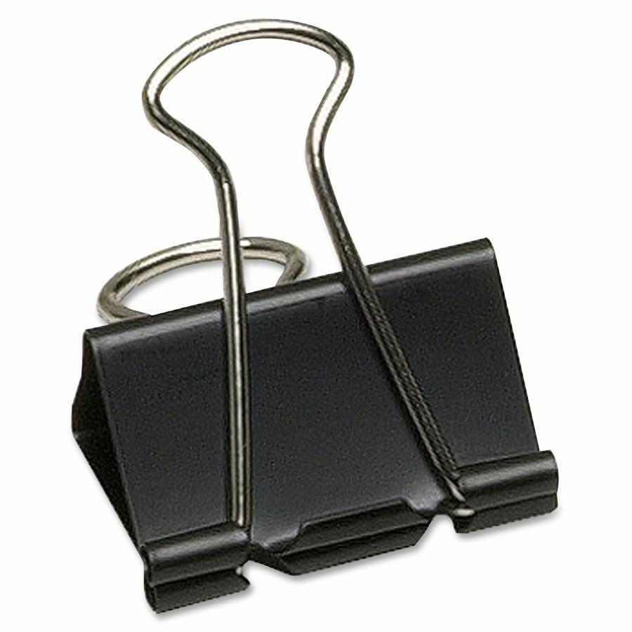 Acme Sure-Grip Triangular Fold Back Binder Clip 1 1/4" wide (5/8" capacity)