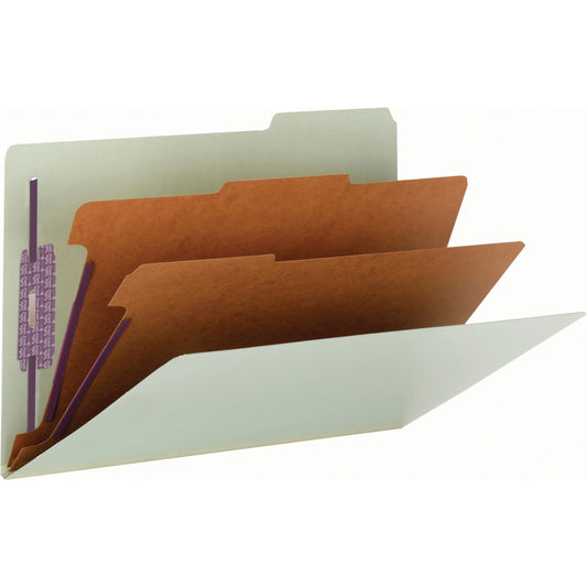 Smead SafeSHIELD 1/3 Tab Cut Legal Recycled Classification Folder