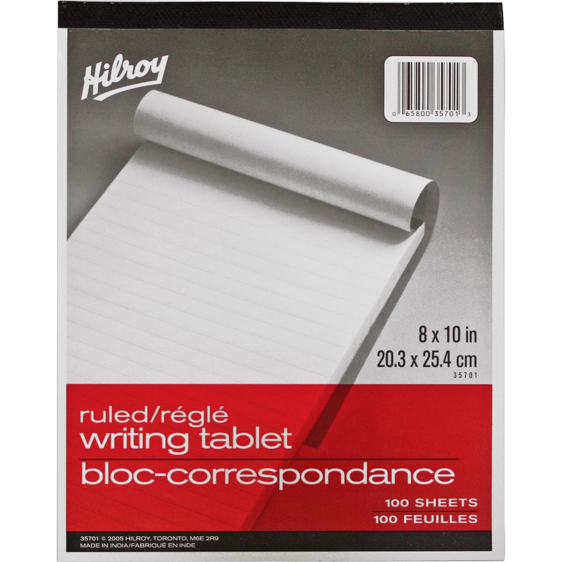 Hilroy Social Stationery Writing Tablets Notebook