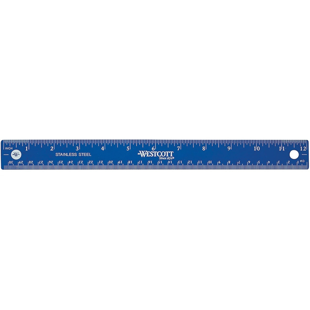 Acme United Colored Stainless Steel Ruler