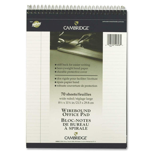 Hilroy Top Wire Bound Notebook