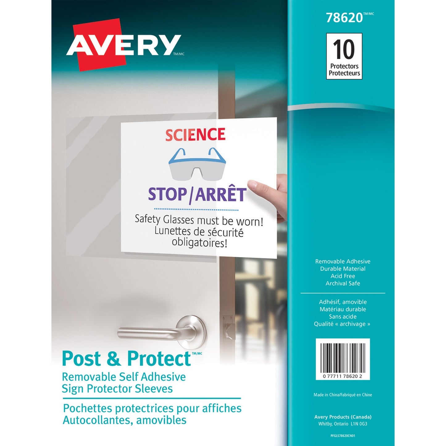 Avery&reg; Repositionable Display Protector