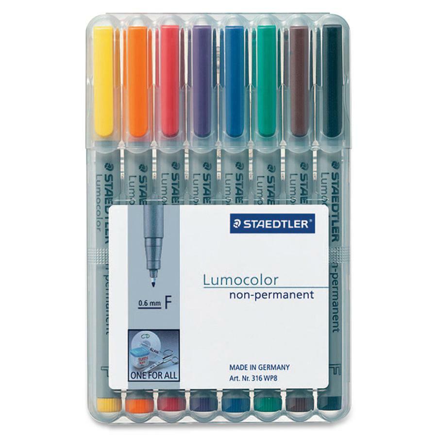 Lumocolor Fine Point Waterbased Markers