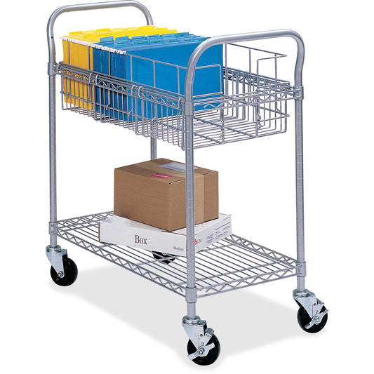 Safco Wire Mail Cart
