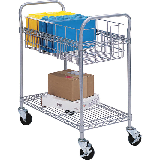 Safco Wire Mail Cart