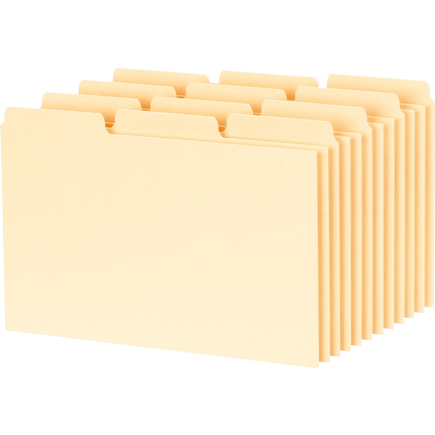 Oxford Blank Index Card File Guide