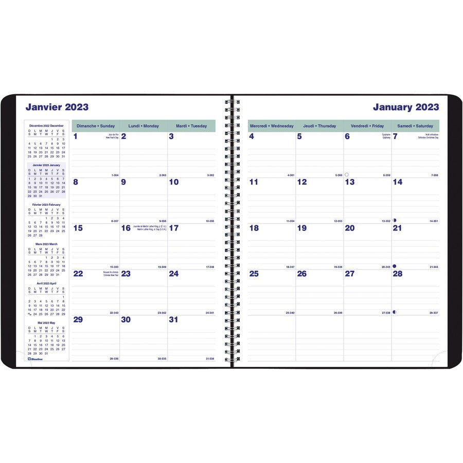 Blueline Blueline 16-Month Monthly Planner. - C1200N81BT