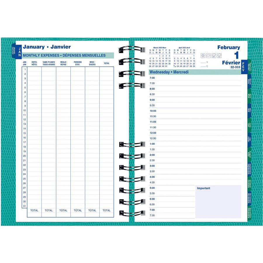 Blueline Blueline Daily Planner - C1504CBOST