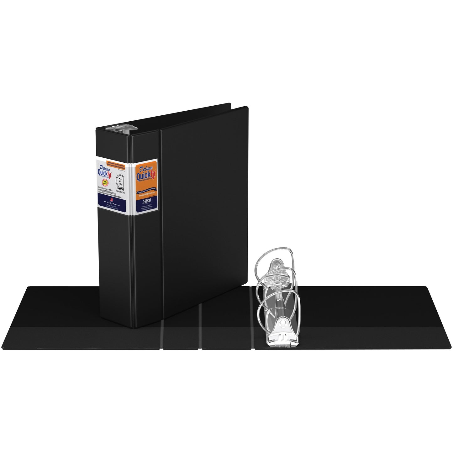 QuickFit D-Ring Deluxe Commercial File Binder