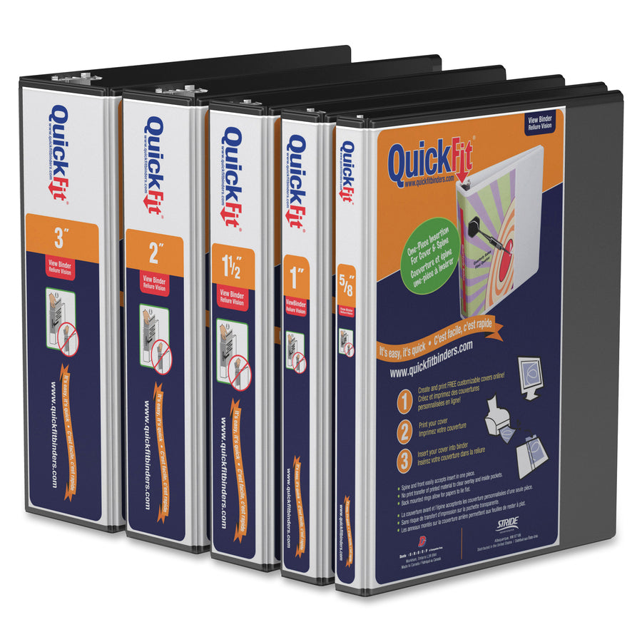 BINDER R-R QUICKFIT 0/L*1.5"BK