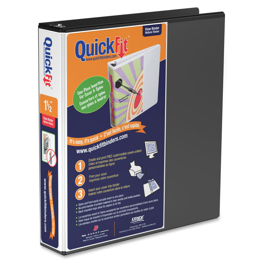 BINDER R-R QUICKFIT 0/L*1.5"BK