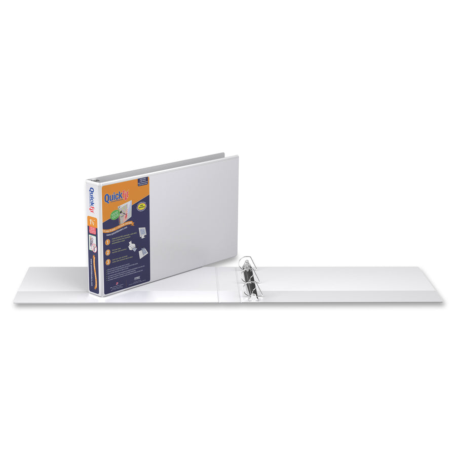 BNDR OVERLAY DR 11X17 1.5"*WHT